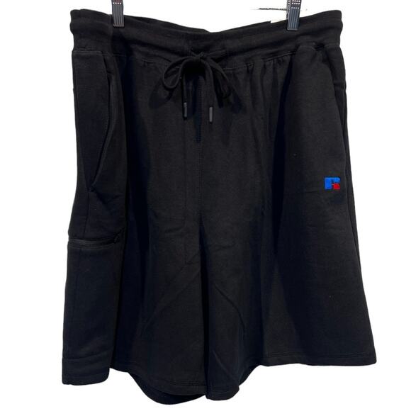 Russell Gym Shorts Mens XXL Cotton Big and Tall Workout Gym Short Drawstring NEW - Picture 1 of 9